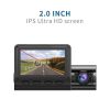 3 Channel Dash Cam 1080+1080+480P W/ 64G Card 24 Hour Parking Loop Recording