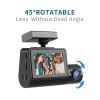 3 Channel Dash Cam 1080+1080+480P W/ 64G Card 24 Hour Parking Loop Recording