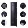 Gun Safe; Rifle Safe Gun Storage Cabinet(4-5 Rifle and 2 Pistol) with Digital Keypad Lock; Quick Access Electronic Firearm Gun Security Cabinet; Black