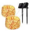 Mini Fiery 100 Lights Shine Like Firebugs With Solar Power