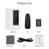 Portable Clip Camera With Full HD 1080P For Home And Office;  Motion Detection