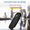 Portable Clip Camera With Full HD 1080P For Home And Office;  Motion Detection