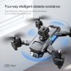 3 Battery S99 Mini Drone WIFI Dual Camera With HD One Key Off Led Light Headless Gesture Shooting Quadcopter RC Toy Boy Gift